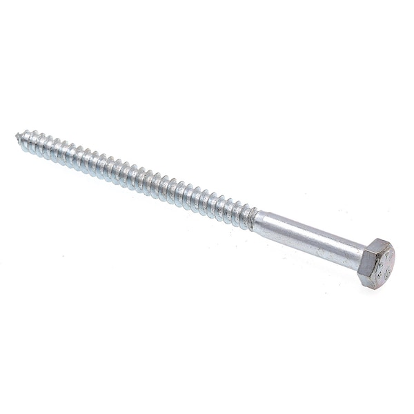 Prime-Line Hex Lag Screw 5/16in X 5in A307 Grade A Zinc Plated Steel 50PK 9055916 - main